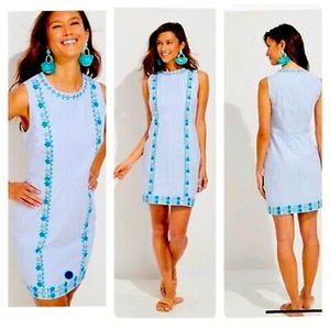 Vineyard Vines Dress Pop Embroidered Dress 14